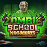 Zombie School Megaways logo