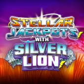 Stellar Jackpots with Silver Lion logo