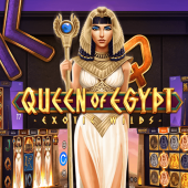 Queen of Egypt Exotic Wilds logo