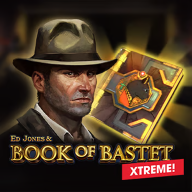 Ed Jones and Book of Bastet Xtreme logo