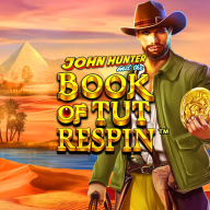 John Hunter and the Book of Tut Respin logo