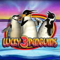 Lucky 3 Penguins logo