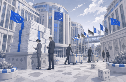 Prognosen for EU's spilleafgift lever ikke op til de tidlige forventninger billede