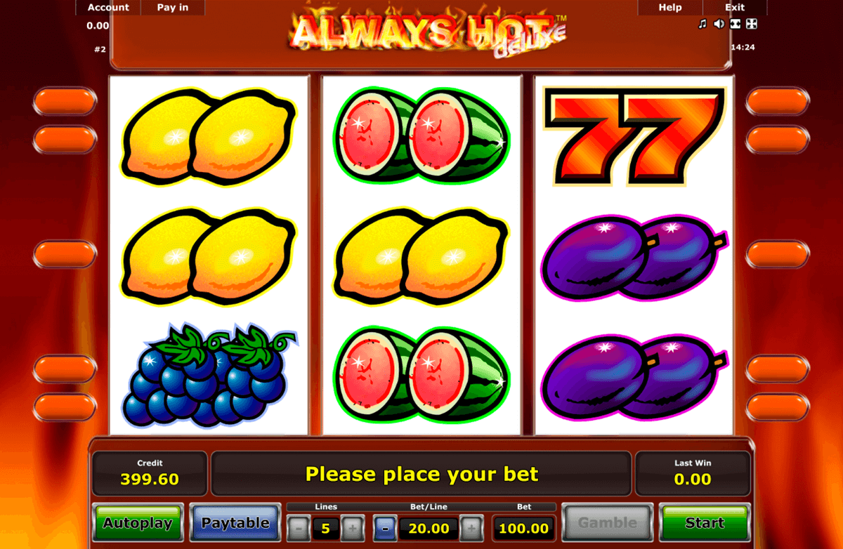 always hot novomatic casinospil online 