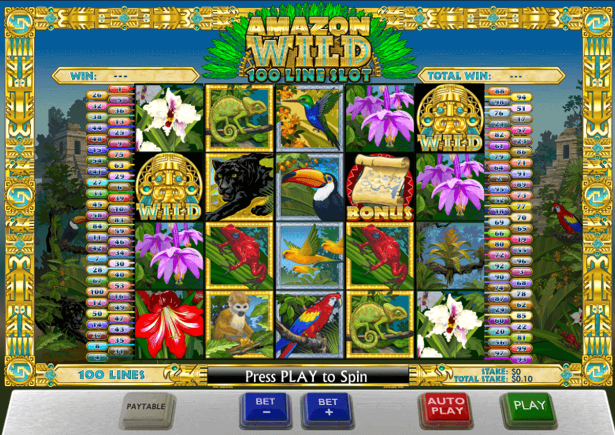 amazon wild playtech casinospil online 