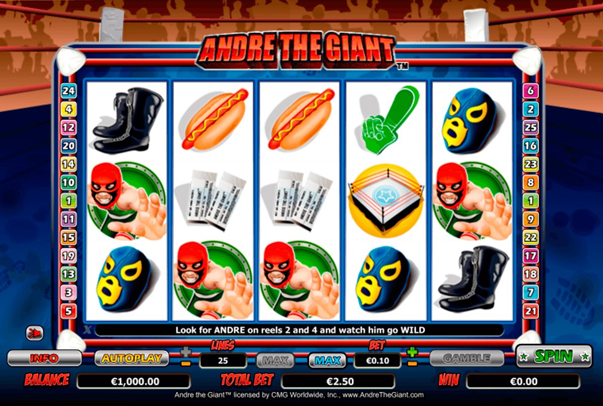 andre the giant nextgen gaming casinospil online 