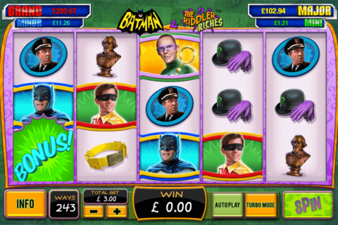 batman the riddler riches playtech casinospil online 
