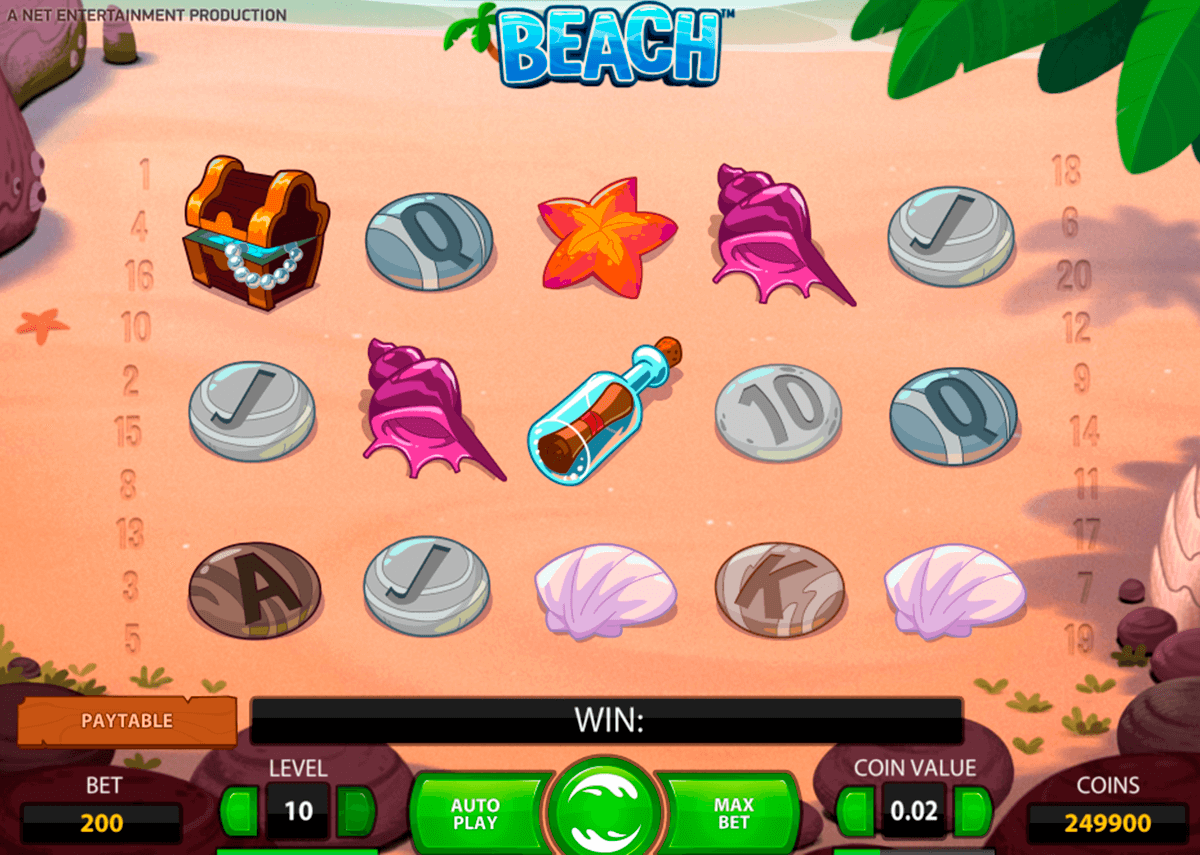 beach netent casinospil online 