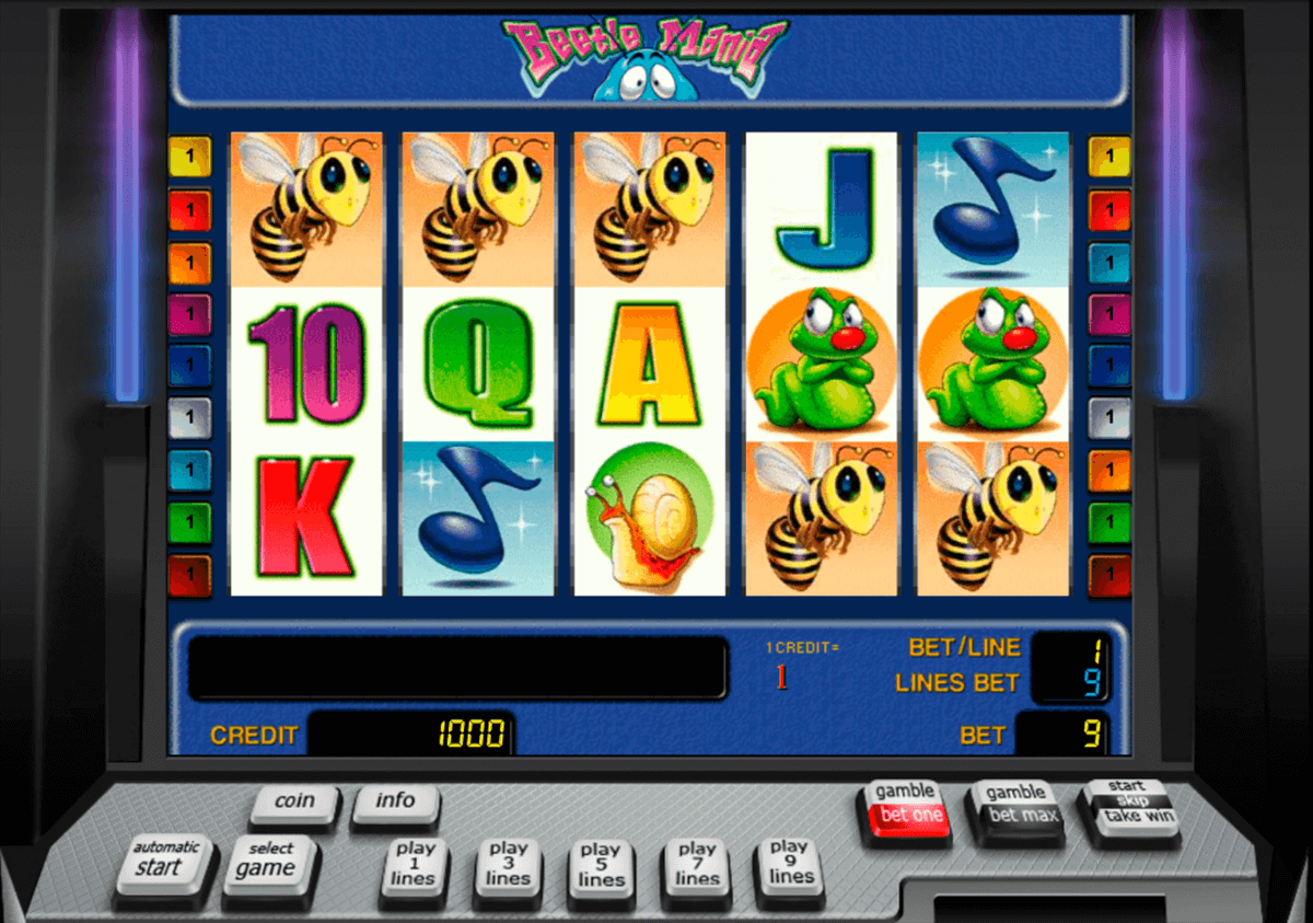 beetle mania novomatic casinospil online 