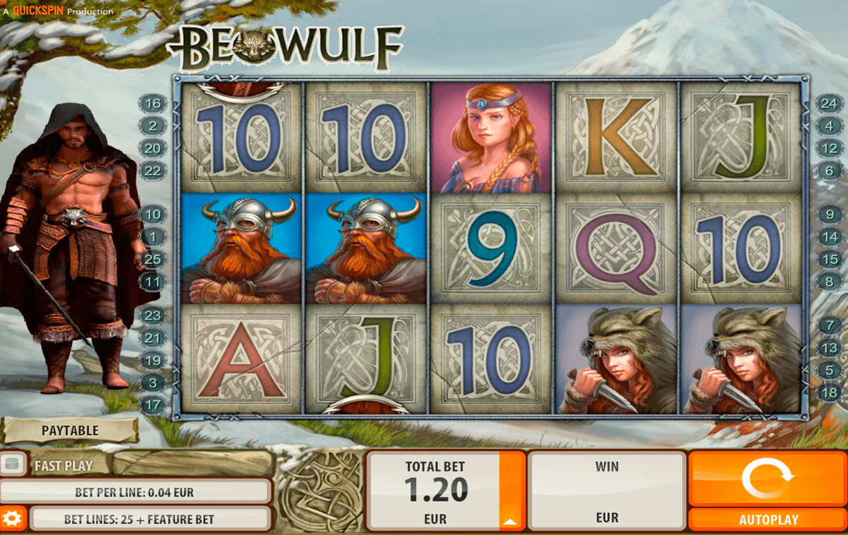 beowulf quickspin casinospil online 