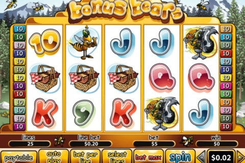 bonus bears playtech casinospil online 