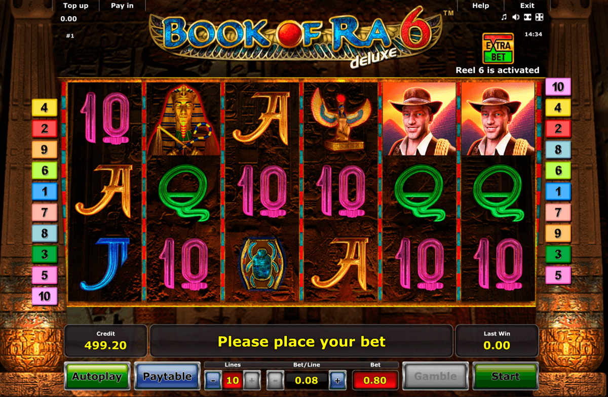 book of ra 6 novomatic casinospil online 