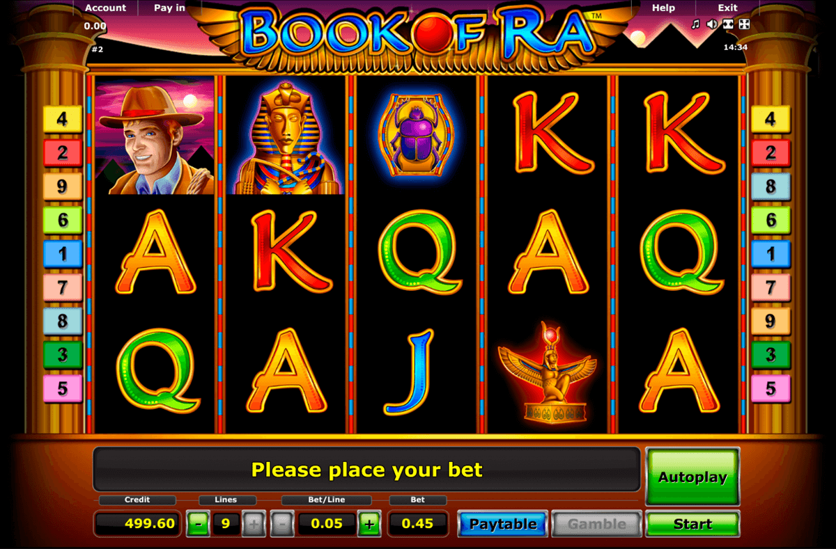book of ra novomatic casinospil online 