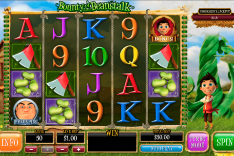 bounty of the beanstalk playtech casinospil online 
