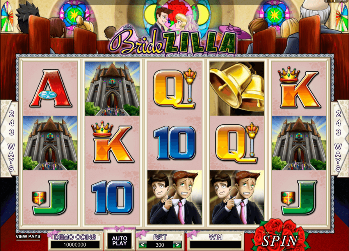 bridezilla microgaming casinospil online 