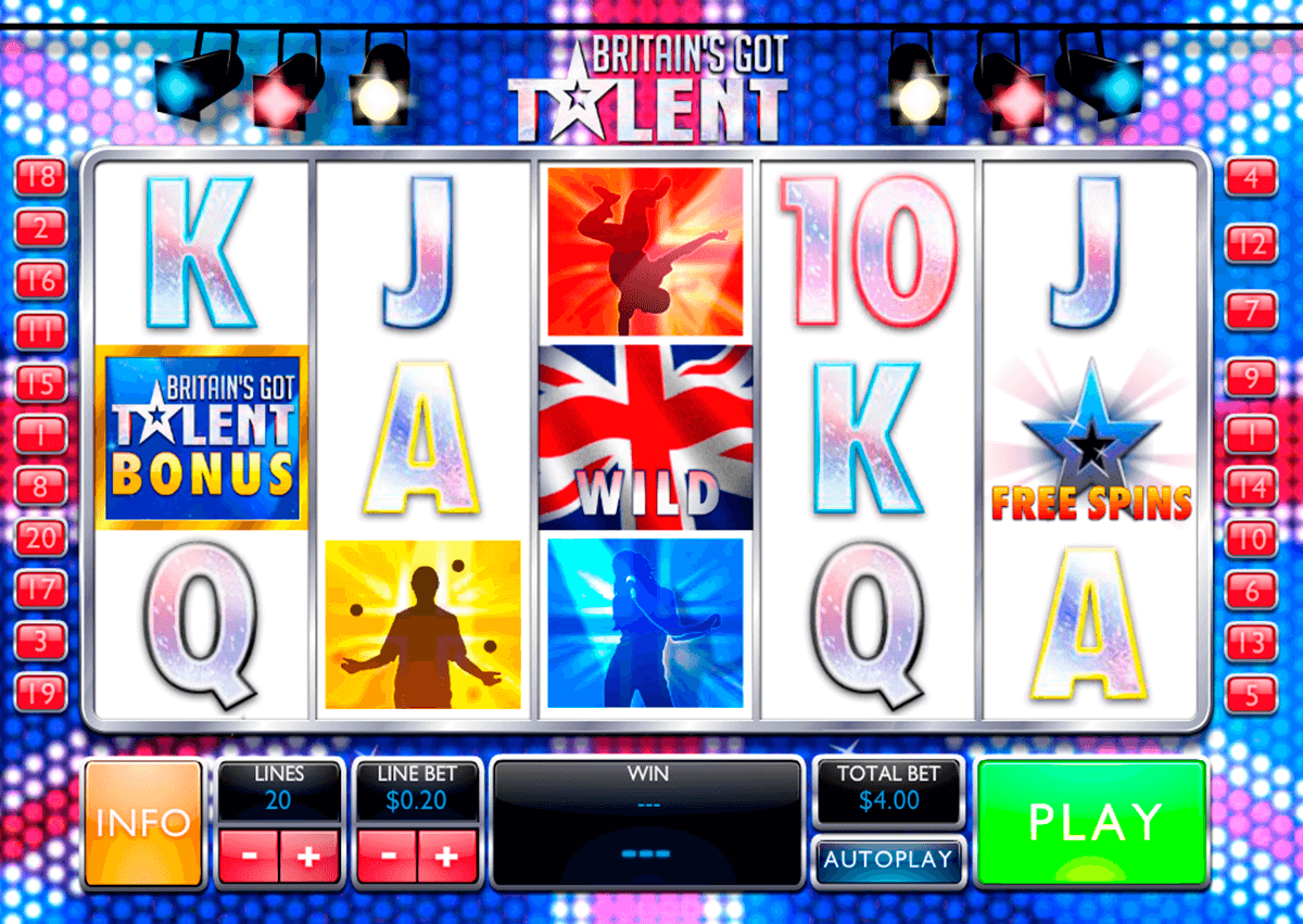 britains got talent playtech casinospil online 