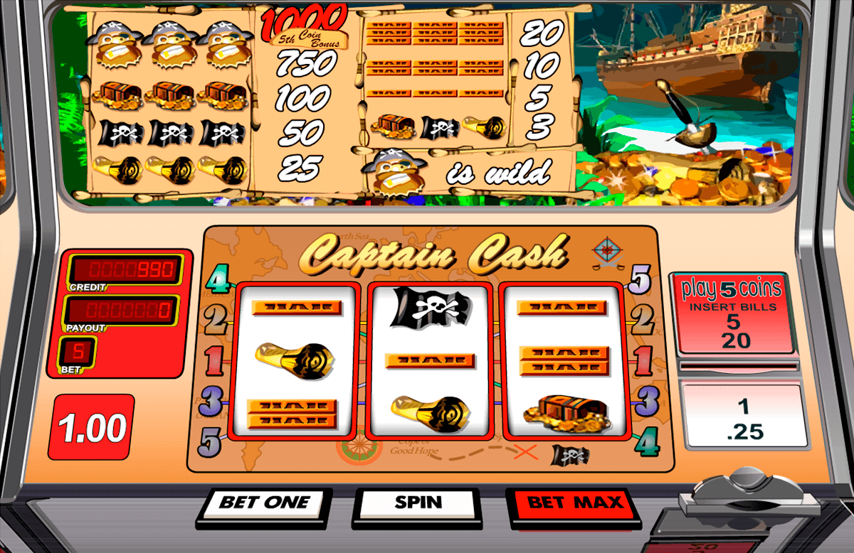 captain cash betsoft casinospil online 