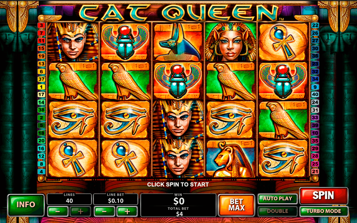 cat queen playtech casinospil online 