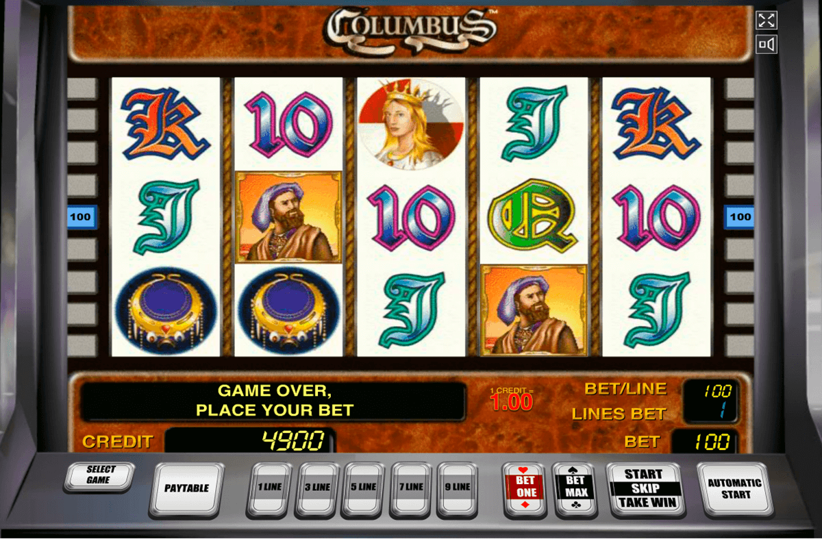 columbus novomatic casinospil online 
