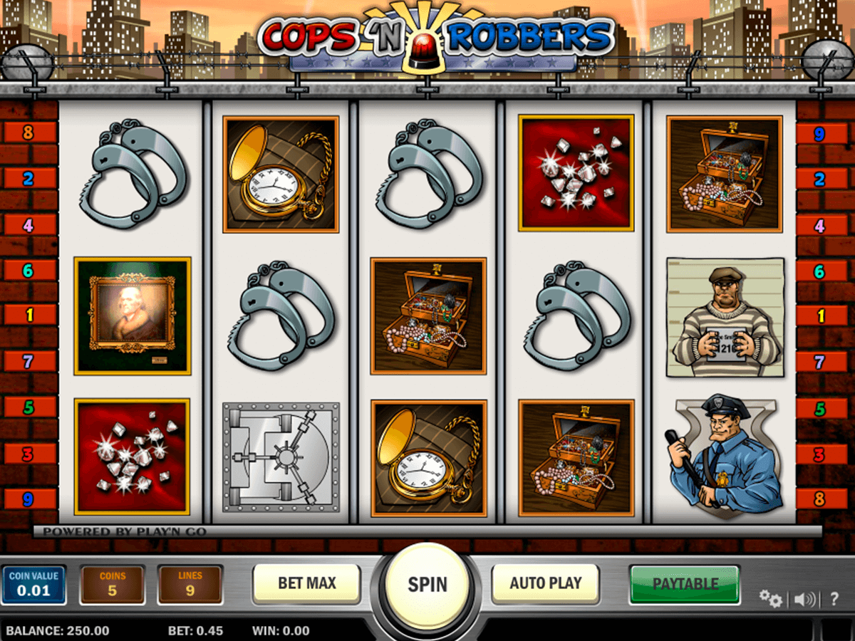 cops n robbers playn go casinospil online 