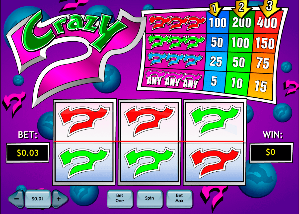 crazy 7 playtech casinospil online 
