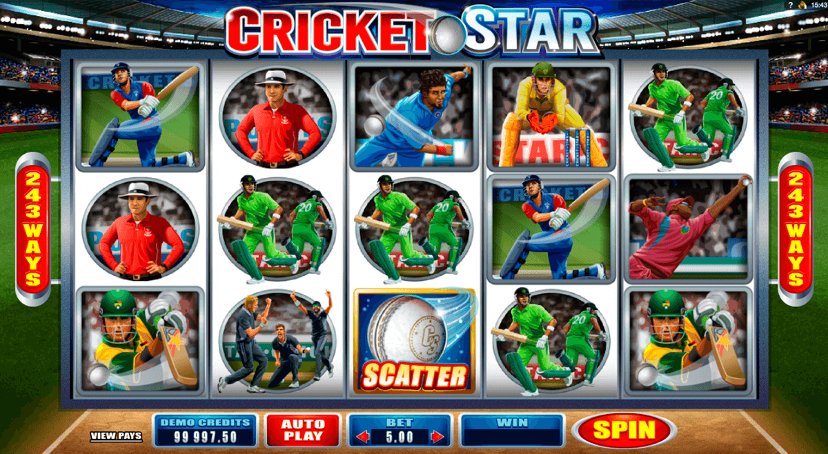 cricket star microgaming casinospil online 
