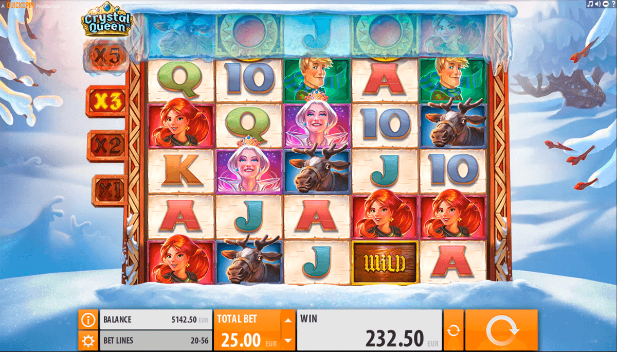 crystal queen quickspin casinospil online 
