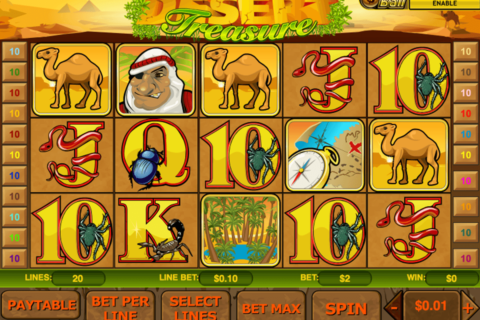 desert treasure playtech casinospil online 