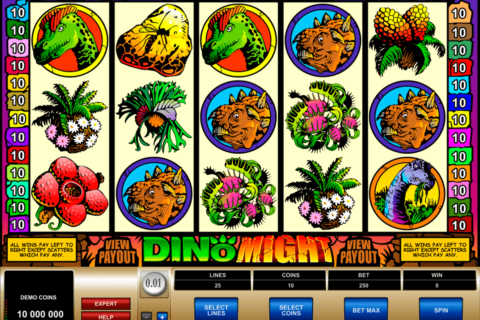 dino might microgaming casinospil online 
