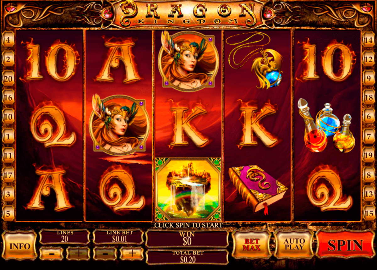 dragon kingdom playtech casinospil online 