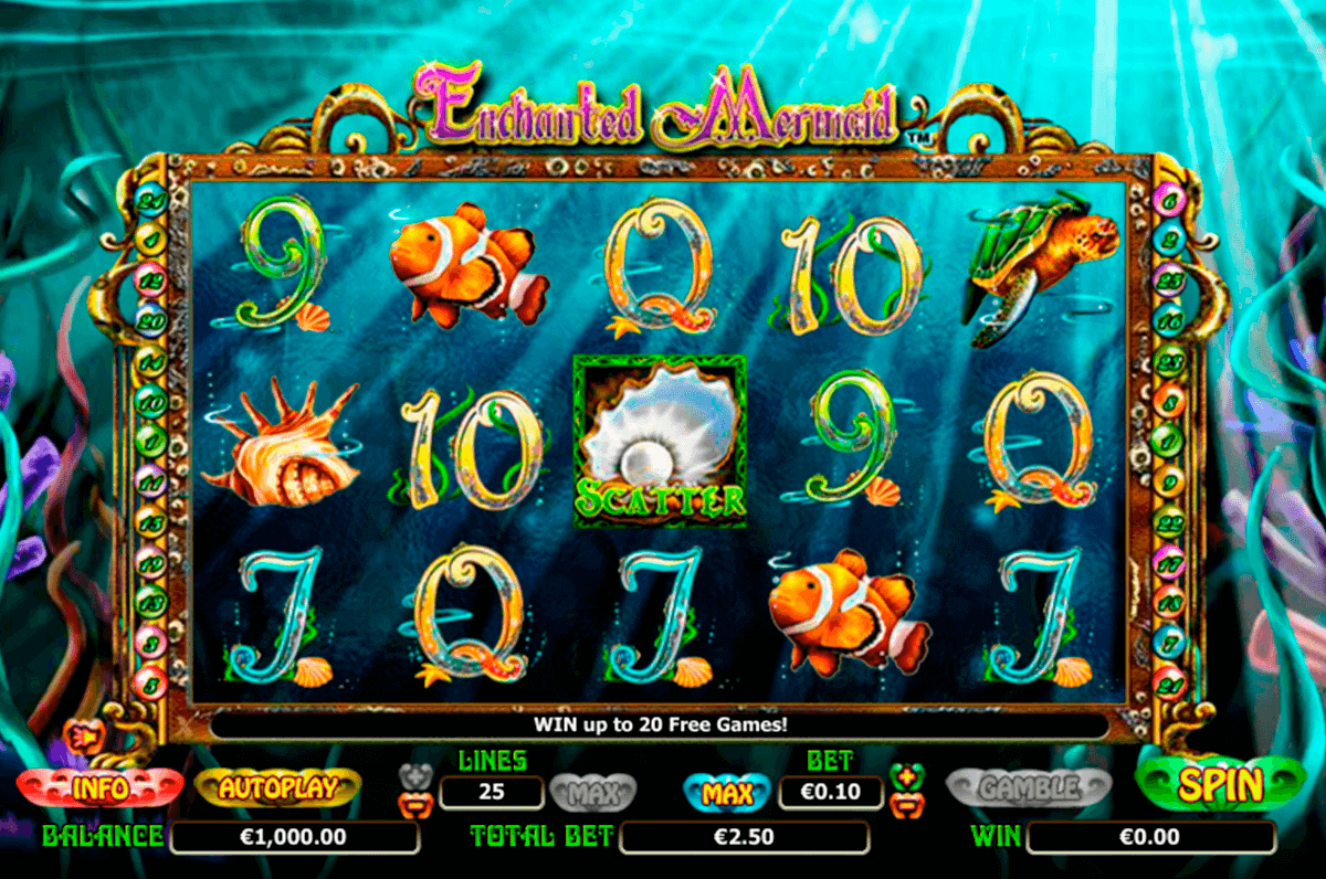 enchanted mermaid nextgen gaming casinospil online 