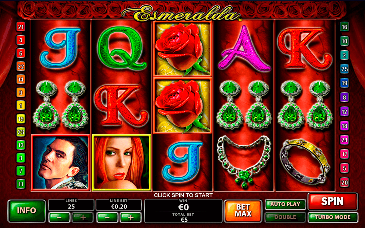 esmeralda playtech casinospil online 