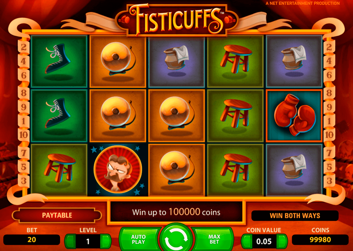 fisticuffs netent casinospil online 