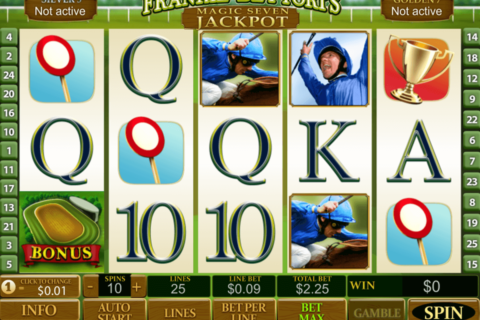 frankie dettoris magic 7 jackpot playtech casinospil online 