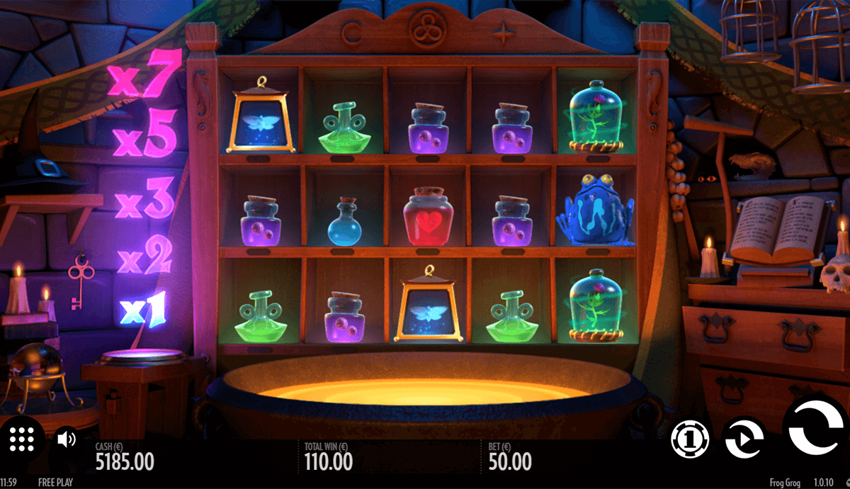 frog grog thunderkick casinospil online 