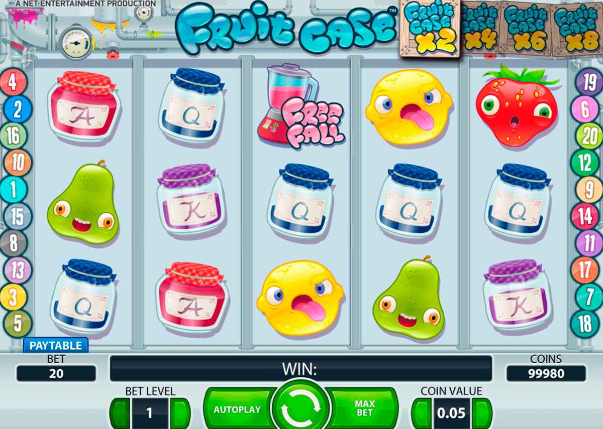 fruit case netent casinospil online 