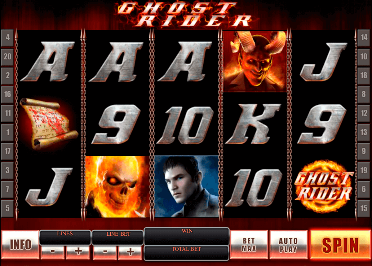 ghost rider playtech casinospil online 