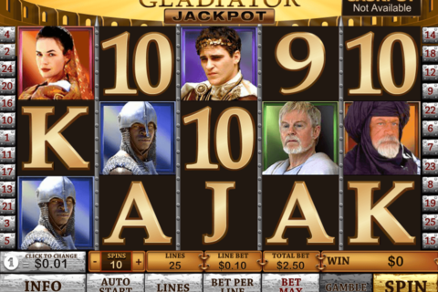 gladiator jackpot playtech casinospil online 