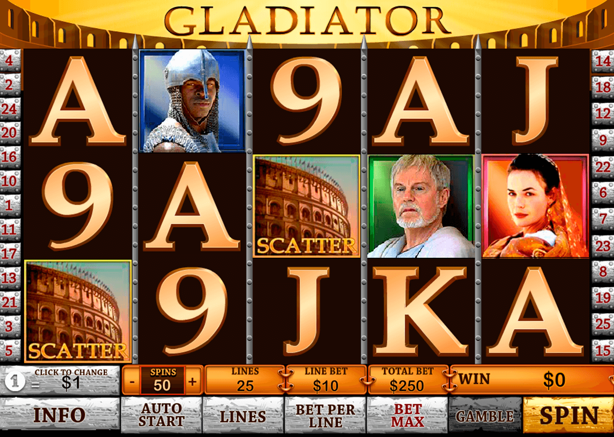 gladiator playtech casinospil online 