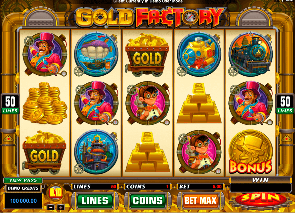 gold factory microgaming casinospil online 
