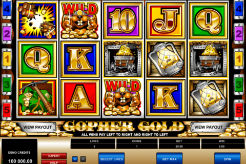 gopher gold microgaming casinospil online 