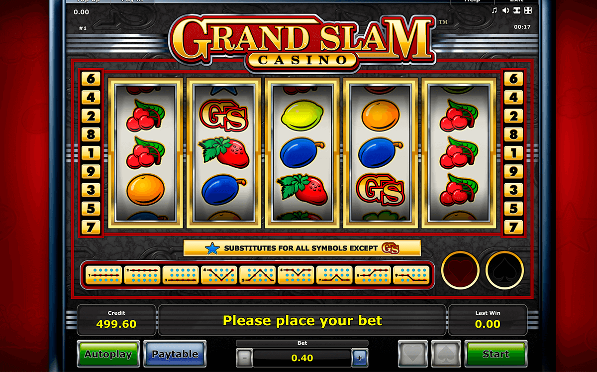 grand slam novomatic casinospil online 