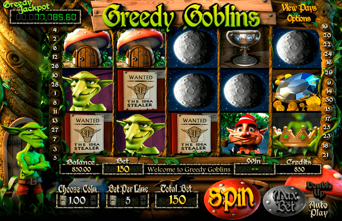 greedy goblins betsoft casinospil online 