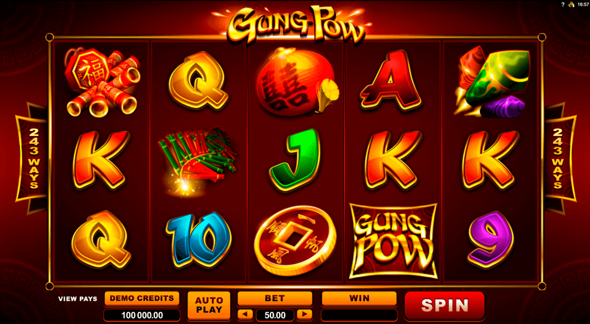 gung pow microgaming casinospil online 