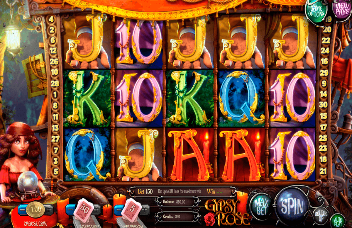 gypsy rose betsoft casinospil online 
