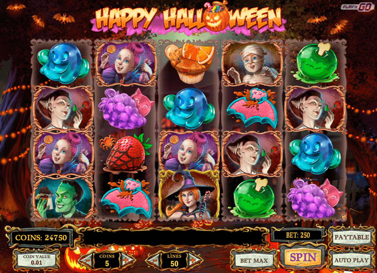 happy halloween playn go casinospil online 