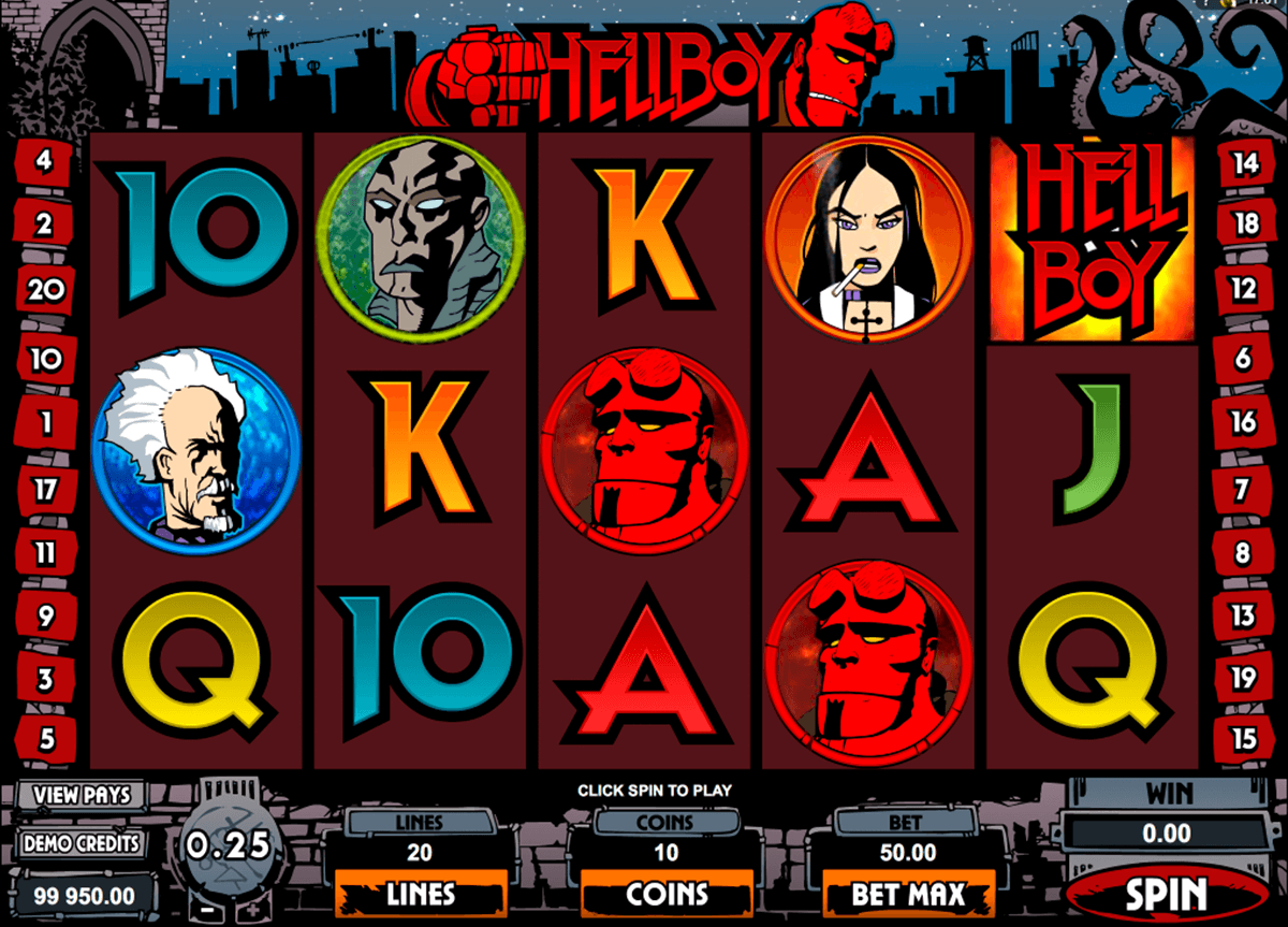 hellboy microgaming casinospil online 
