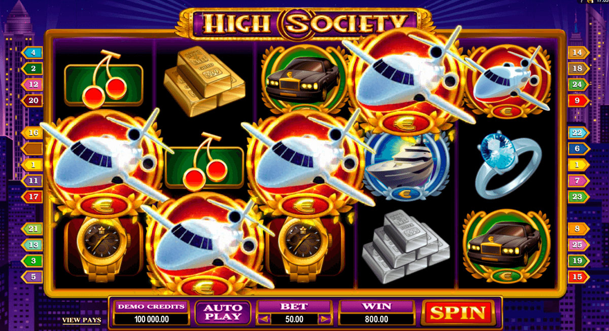high society microgaming casinospil online 
