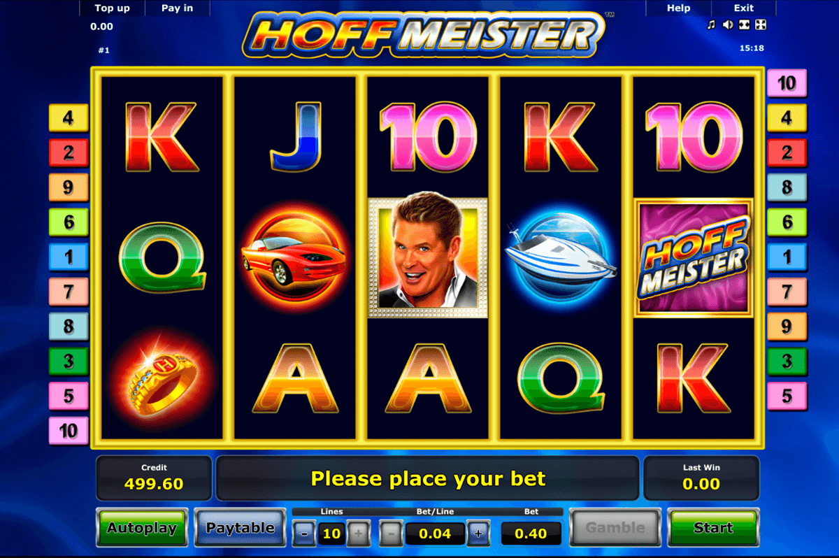hoffmeister novomatic casinospil online 