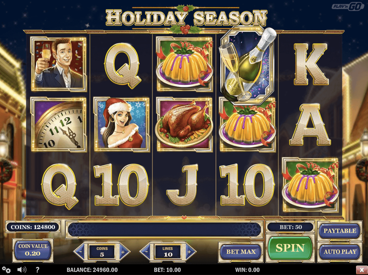 holiday season playn go casinospil online 